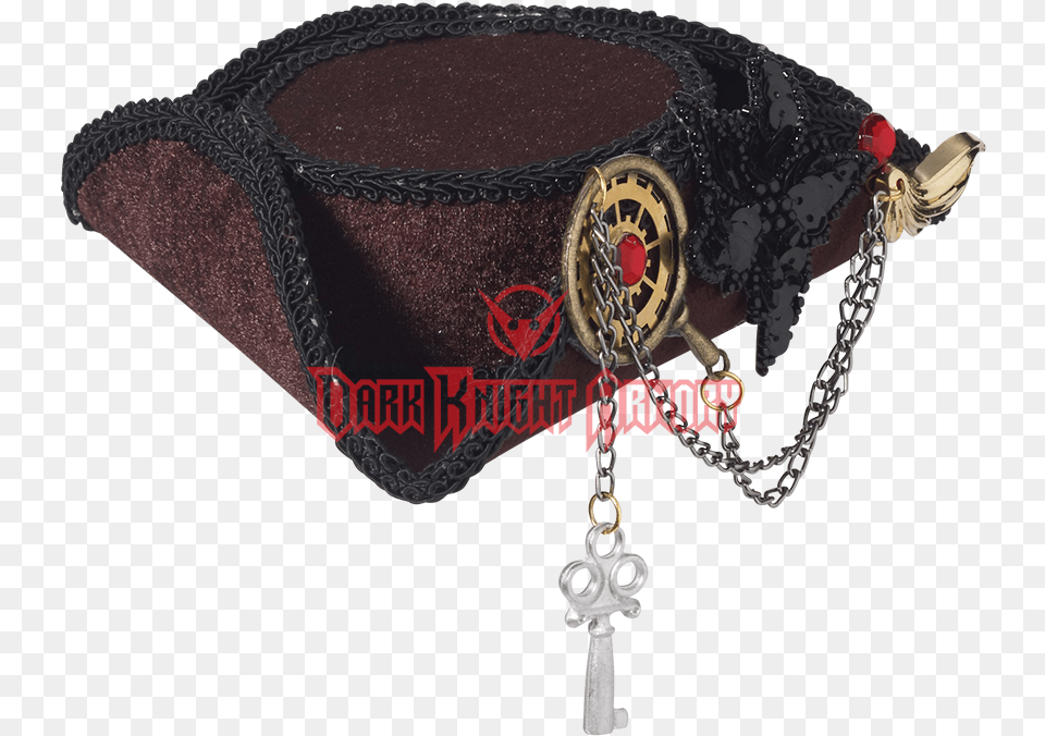Tricorne Hat Steampunk Piracy Spats Steampunk Pirate Hat, Clothing, Person, Adult, Wedding Png