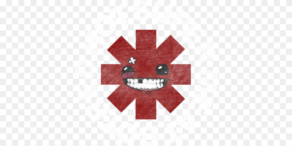 Tricouri Si Bluze Cu Red Hot Super Meat Boy Red Hot Chili Peppers Band Background, Dynamite, Weapon, Logo Png Image