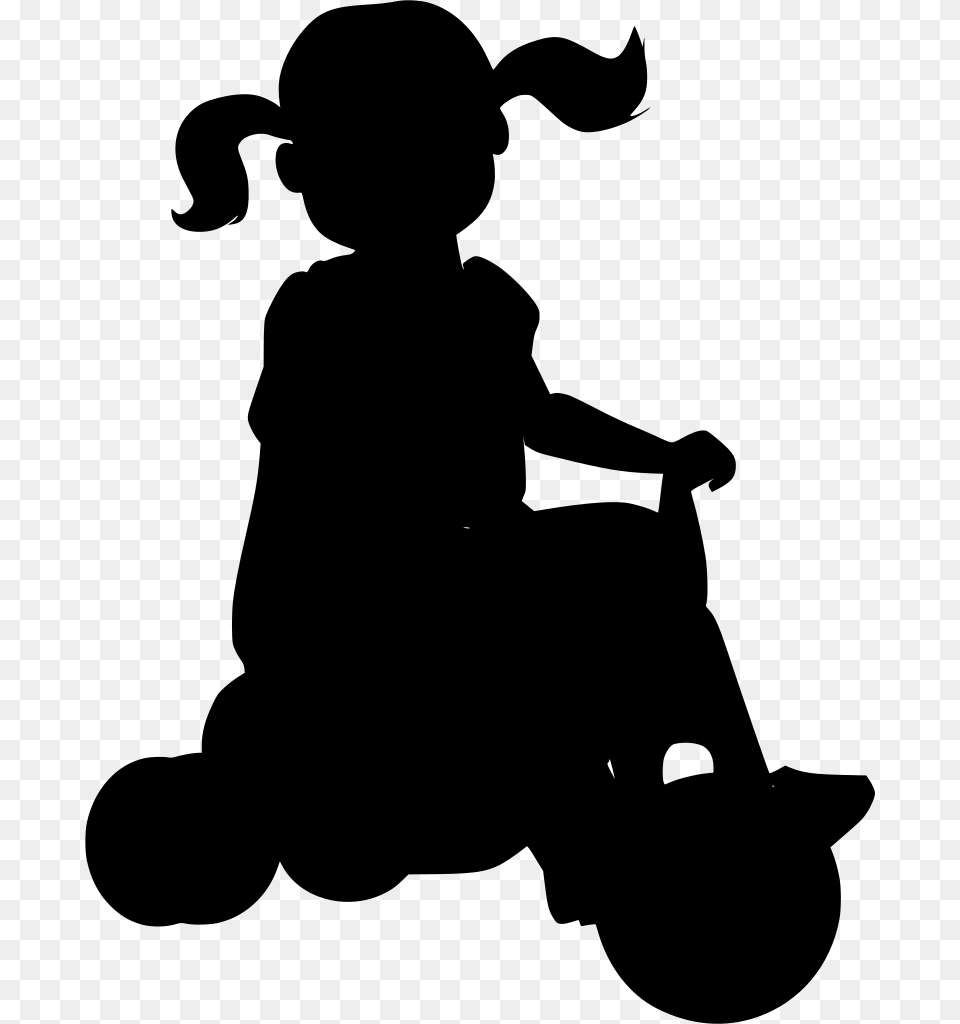 Tricycle, Gray Free Transparent Png