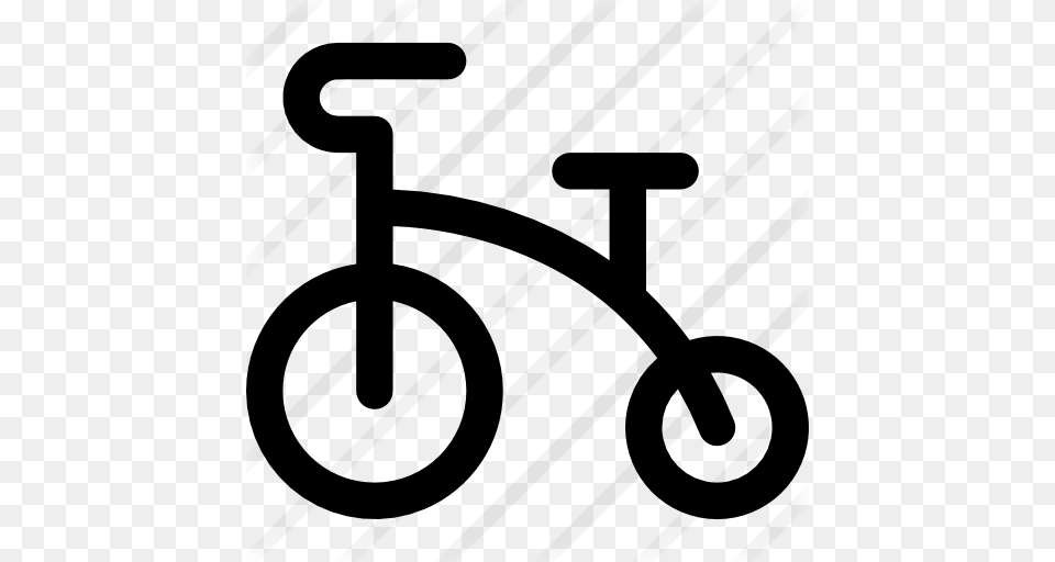 Tricycle, Gray Free Png Download