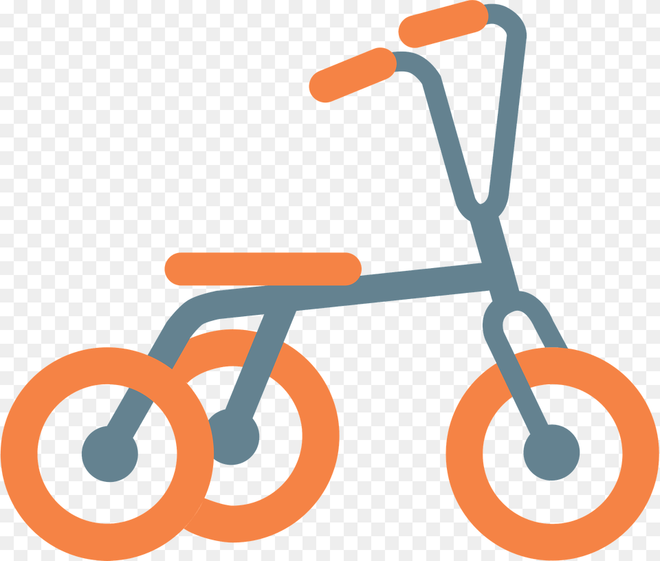 Tricycle Clipart, Vehicle, Transportation, Scooter, Tool Png Image