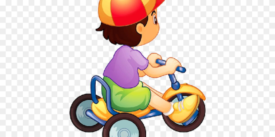 Tricycle Clipart, Vehicle, Transportation, Person, Baby Free Png Download
