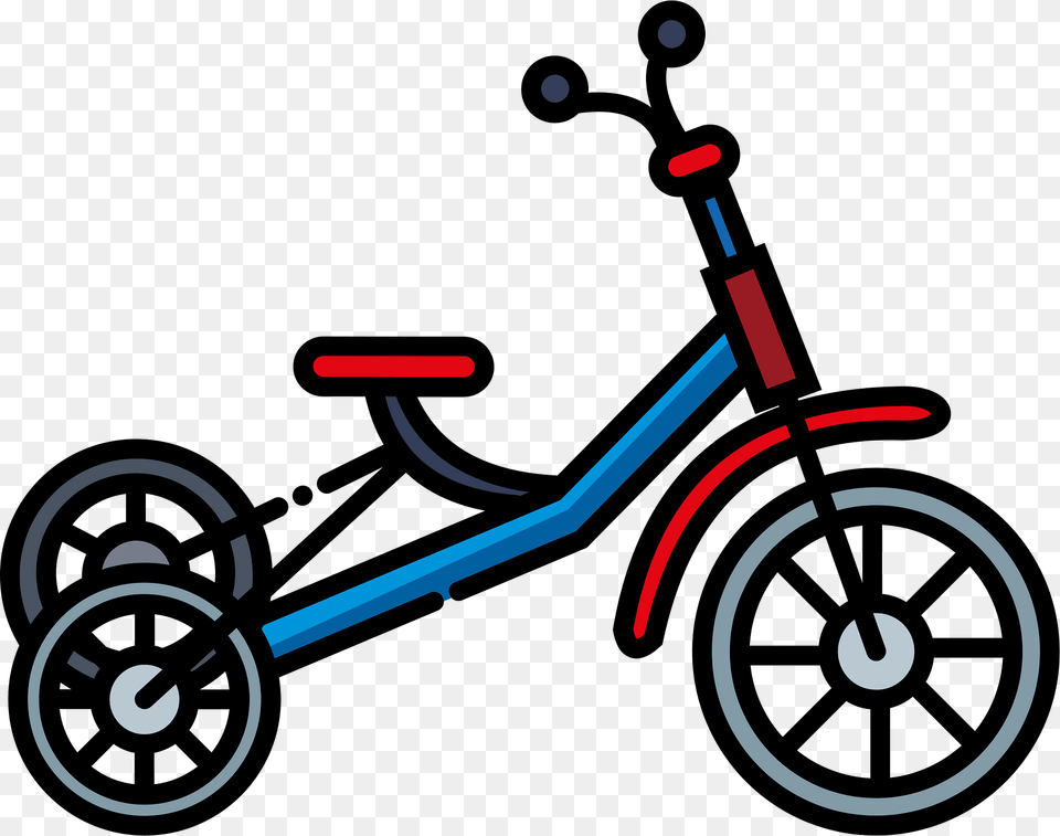 Tricycle Clipart, Wheel, Vehicle, Transportation, Machine Png Image