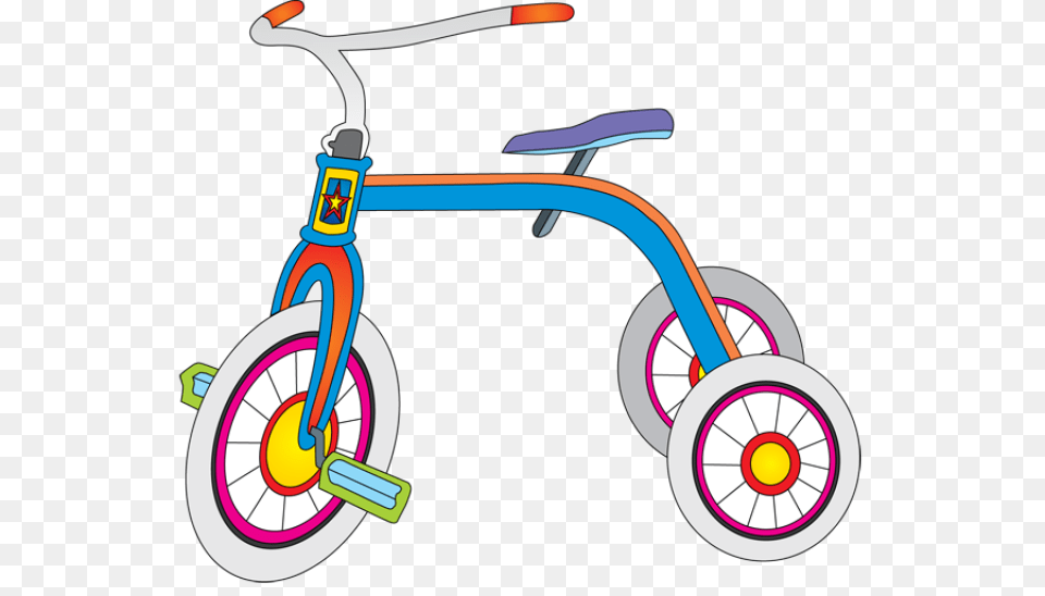 Tricycle Clipart Toy, Vehicle, Transportation, Device, Tool Free Png Download