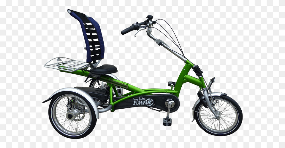 Tricycle Easy Rider Junior Three Wheel Bike Van Raam Van Raam, Machine, Motorcycle, Transportation, Vehicle Png Image