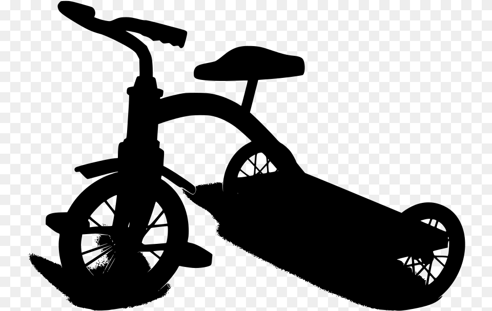 Tricycle Svg, Gray Free Transparent Png