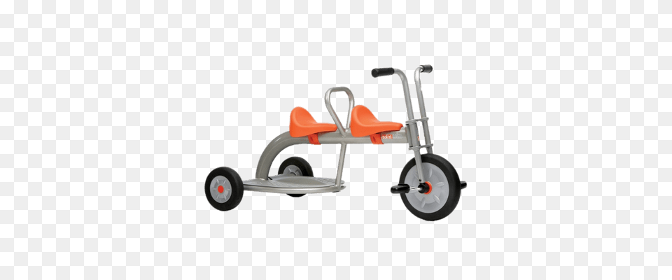 Tricycle With Double Seating Transparent, Vehicle, Transportation, Tool, Device Png