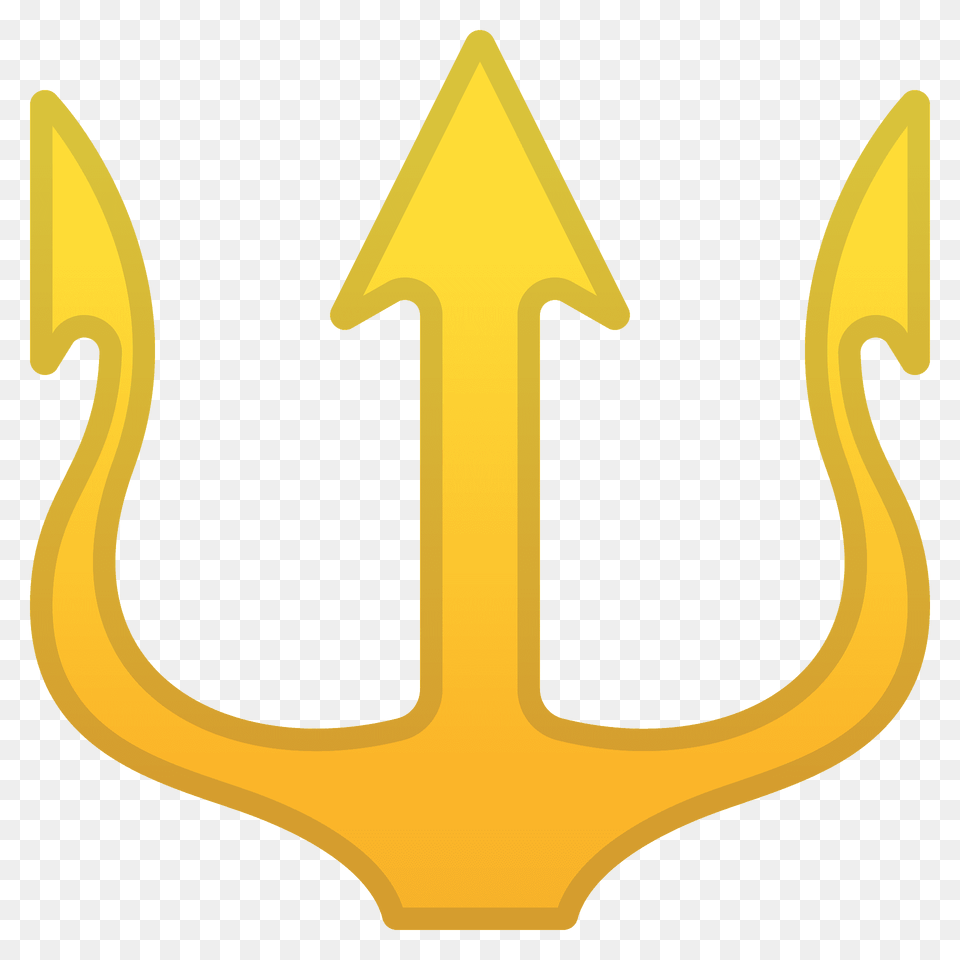 Trident Emblem Emoji Clipart, Weapon Png