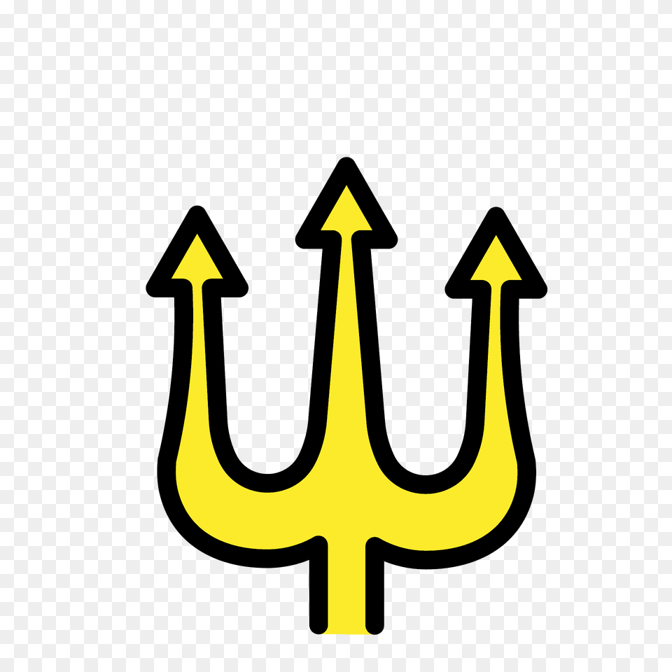 Trident Emblem Emoji Clipart, Weapon Free Png