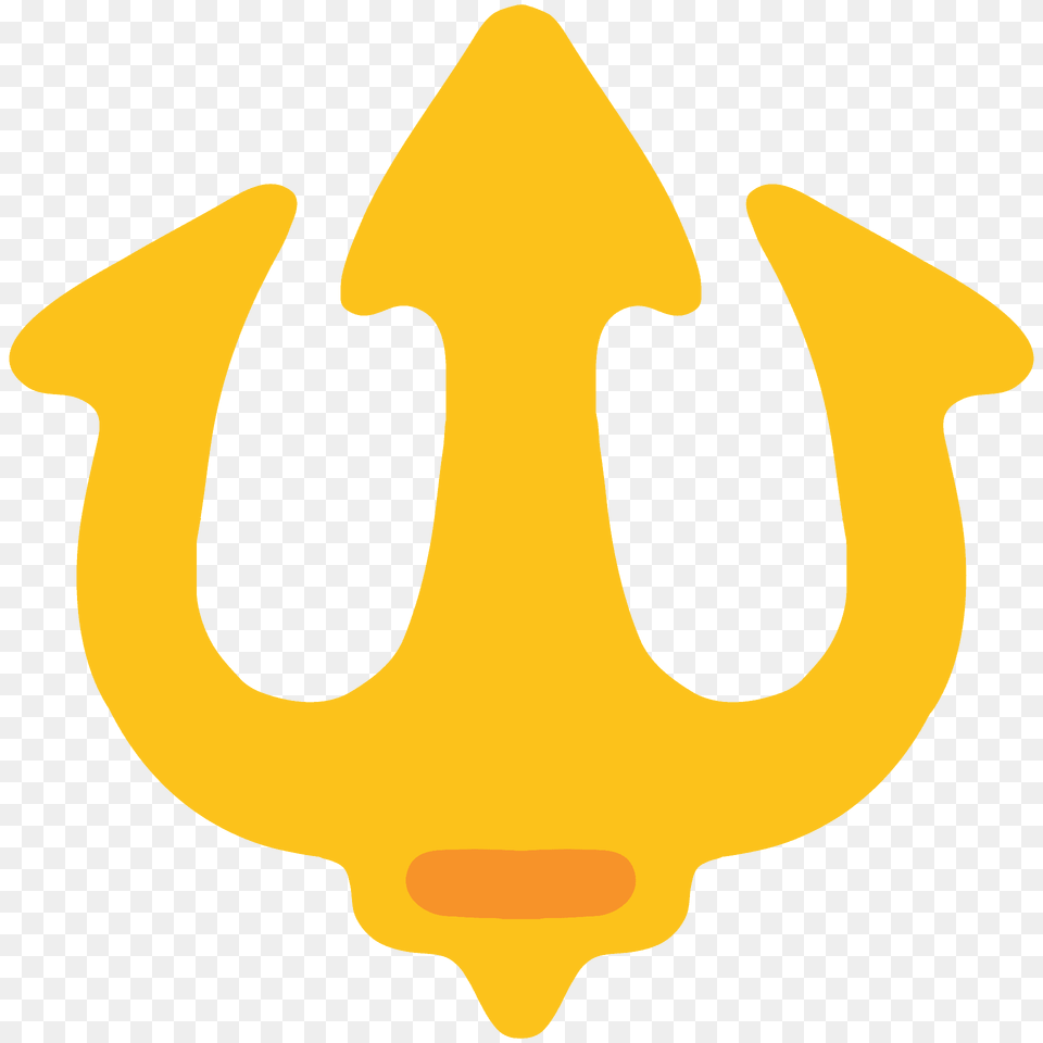 Trident Emblem Emoji Clipart, Weapon, Animal, Fish, Sea Life Png