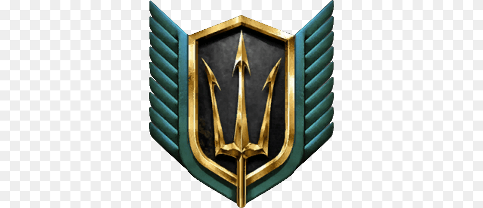 Trident Emblem Mwr January, Logo, Weapon, Symbol, Blackboard Png Image