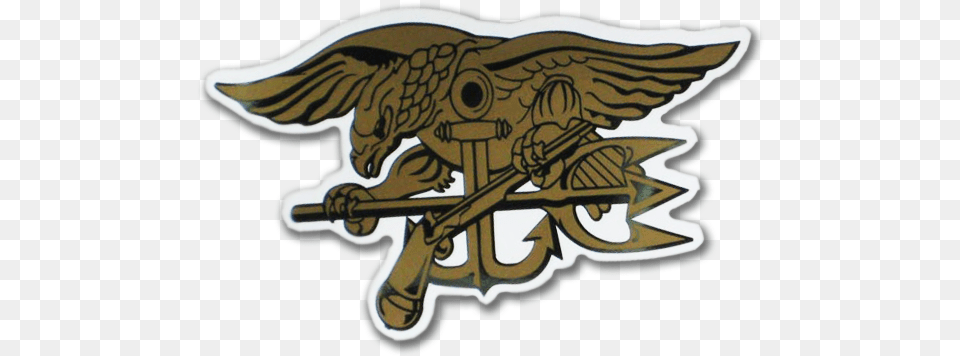 Trident Magnet Hand Guns Navy Seal Trident Magnets Emblem, Symbol, Cupid Free Png