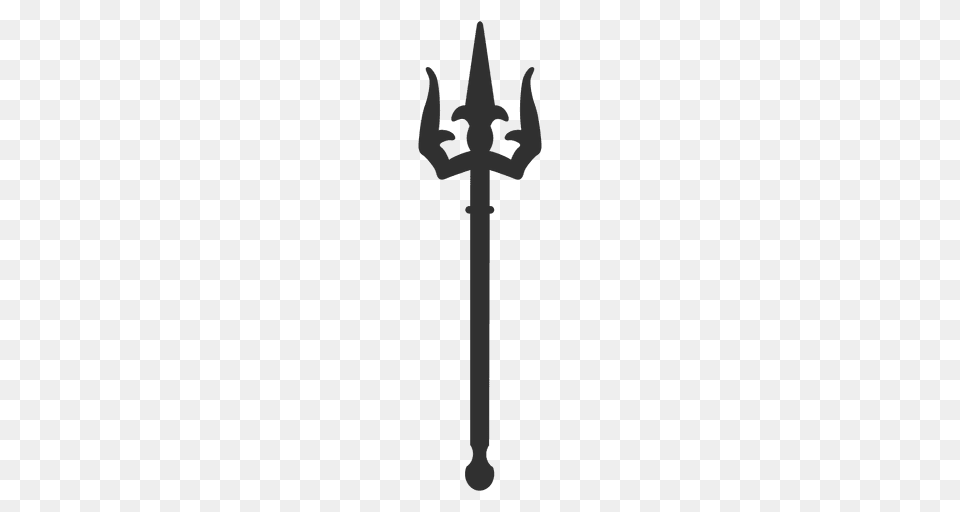 Trident Pike Silhouette, Weapon, Blade, Dagger, Knife Free Png