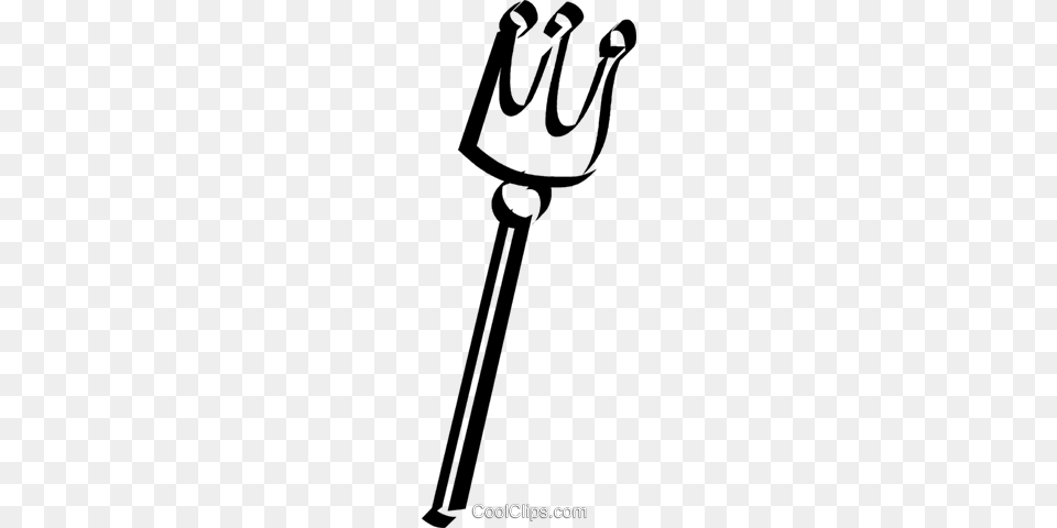 Trident Royalty Vector Clip Art Illustration, Cutlery, Fork, Weapon Free Png Download