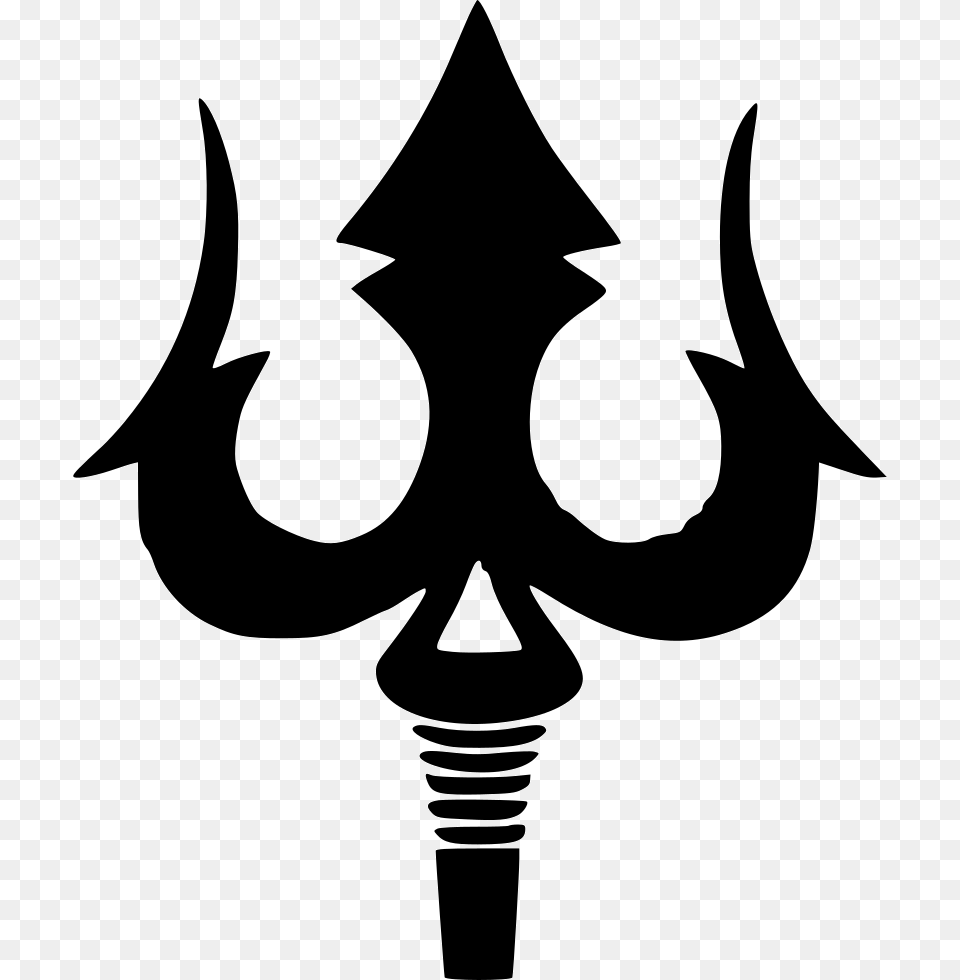 Trident Shiva God Gun Worship Icon, Weapon, Animal, Fish, Sea Life Png Image