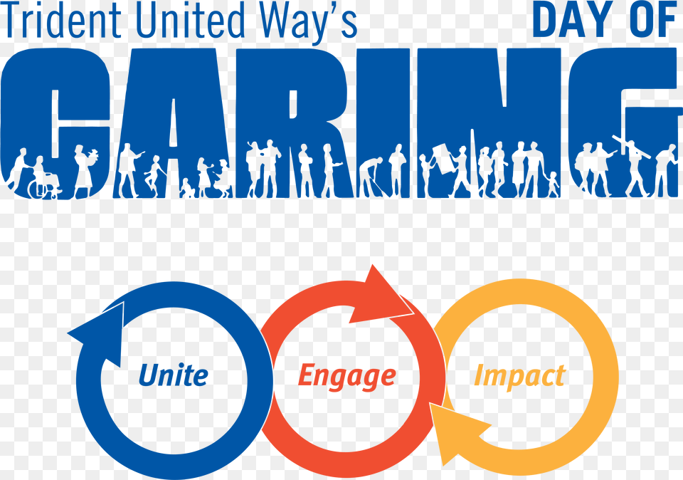 Trident United Way Day Of Caring, Person, Logo, Text Png
