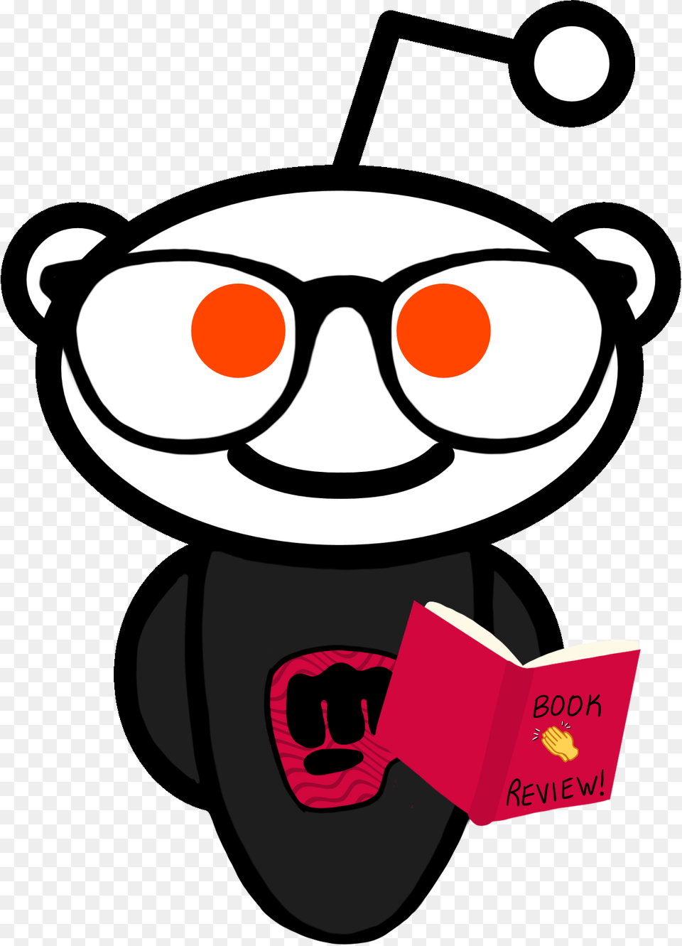 Tried To Make A Slightly Cleaner Version Of The Proposed App With Robot Logo, Person, Reading, Accessories, Book Free Transparent Png