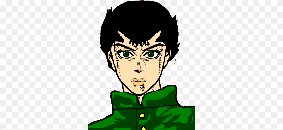 Tried To Make Yusuke In The Jojo Fictional Character, Adult, Person, Woman, Female Png