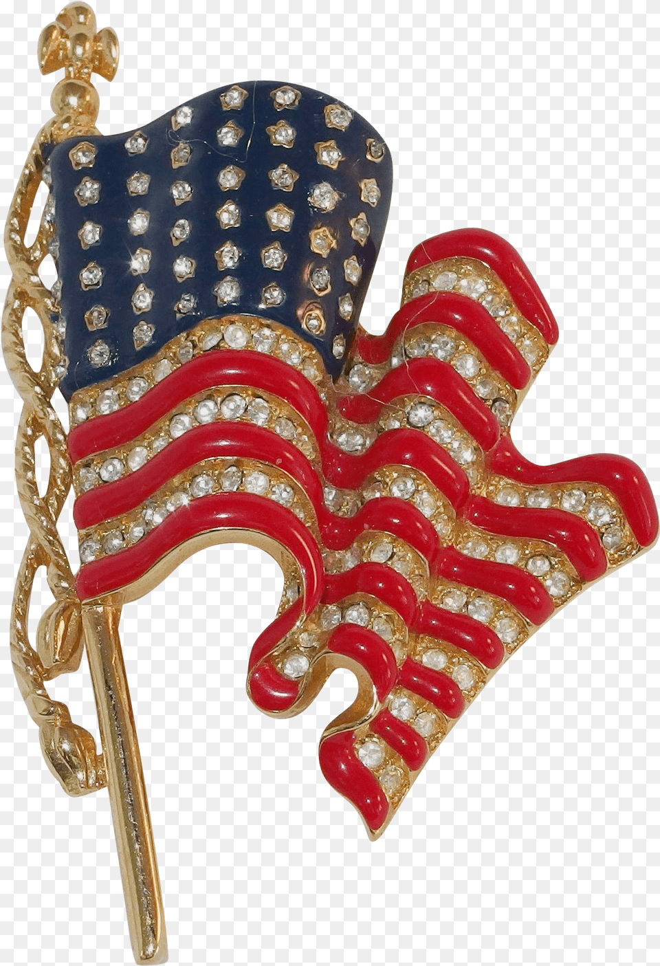 Trifari Patriotic U Trifari Flag Pin, Accessories, American Flag, Jewelry, Food Png Image
