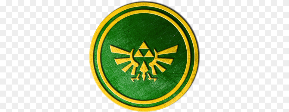Triforce Icon Legend Of Zelda, Logo, Emblem, Symbol, Blackboard Free Transparent Png
