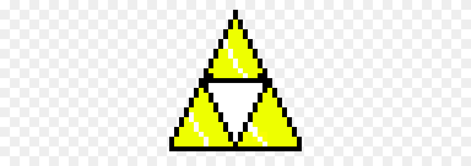 Triforce Pixel Art Maker, Triangle, Lighting, Cone Free Png