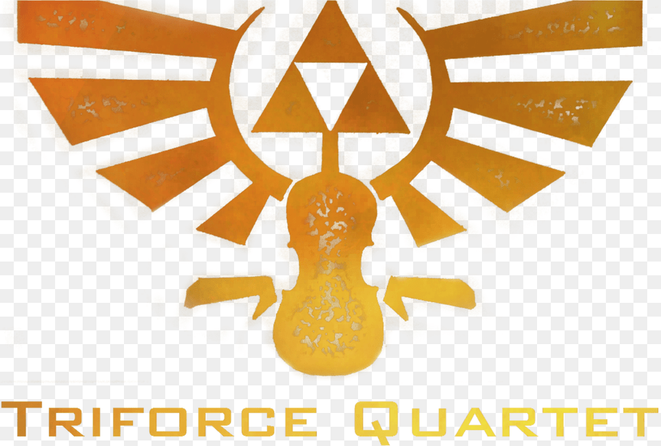 Triforce Quartetu0027s New Album Ultima Phantasia Indiegogo Legend Of Zelda Logo, Emblem, Symbol, Advertisement, Poster Free Png