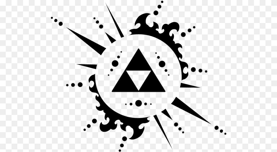 Triforce Symbol For Download On Mbtskoudsalg Zelda Triforce Logo, Triangle Free Png