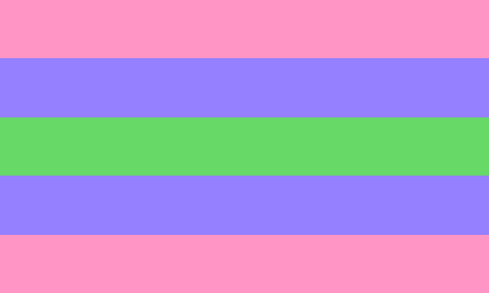 Trigender Flag Clipart, Purple Free Png Download