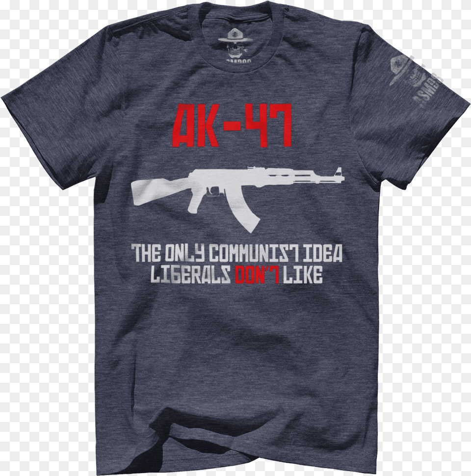 Trigger Shirt, Clothing, T-shirt, Weapon, Firearm Free Png Download