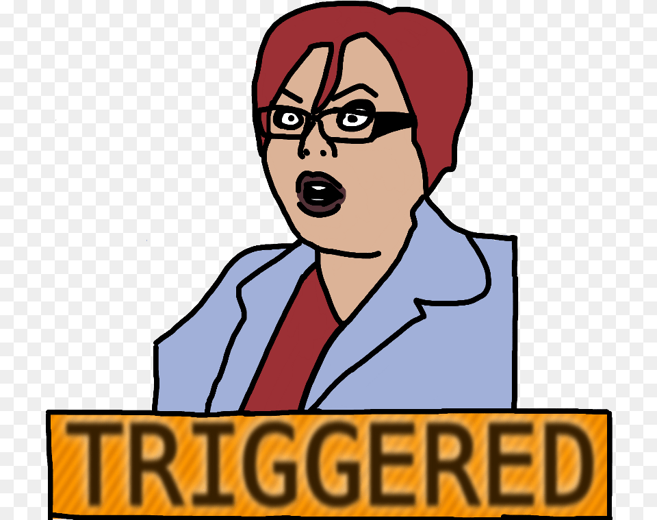Triggered Meme Download Free Clipart With A Transparent Social Justice Warrior, Portrait, Photography, Person, Face Png Image