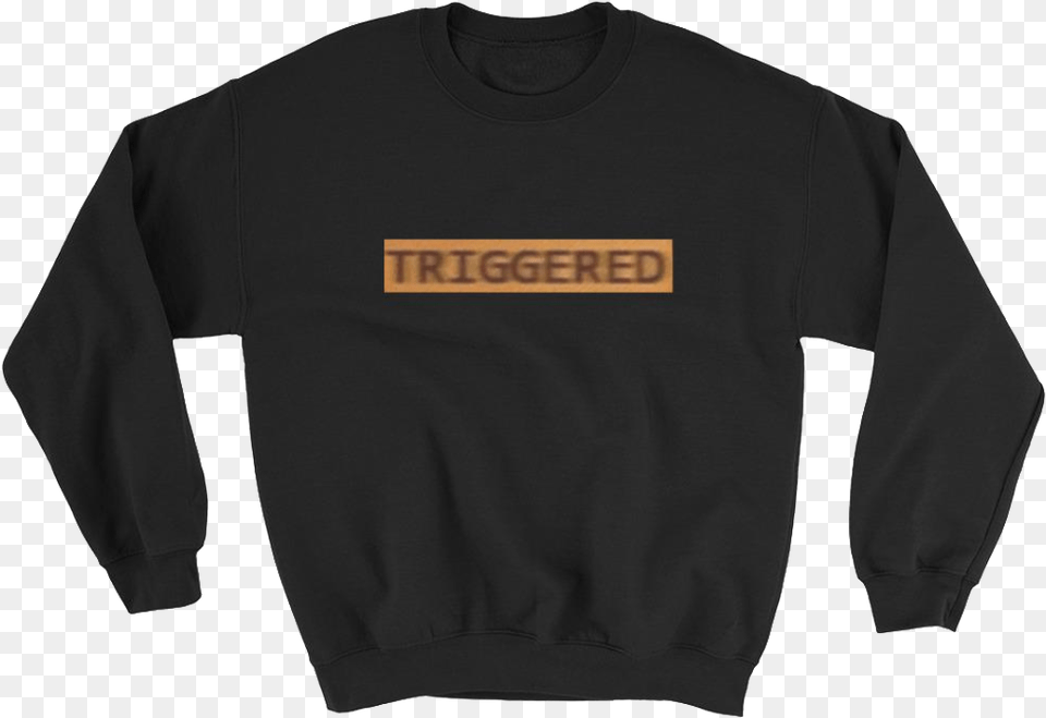 Triggered Sweatshirt Rockaway Beach Surf Hoodie, Clothing, Knitwear, Long Sleeve, Sweater Png