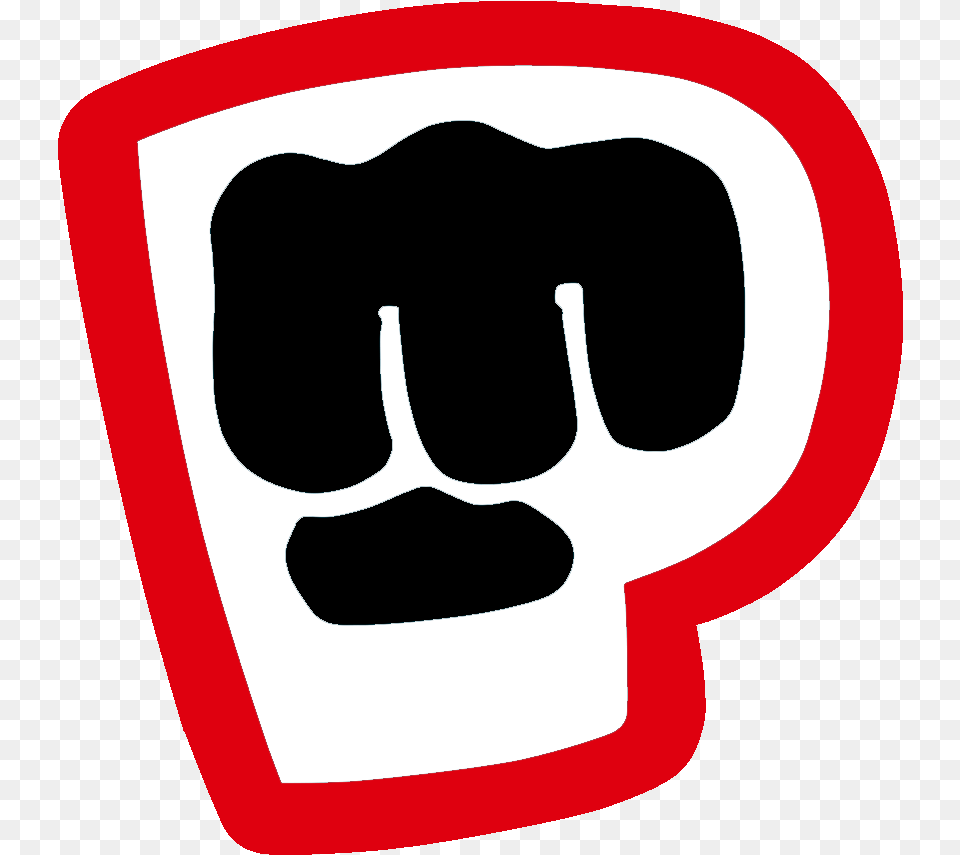 Triggeredi Made Pewdiepie A New Logo Logo Youtuber, Body Part, Hand, Person, Fist Free Png