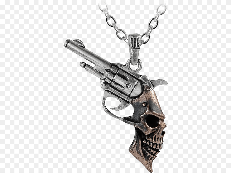 Triggerhead Necklace Pendentif Pistolet, Firearm, Gun, Handgun, Weapon Free Transparent Png