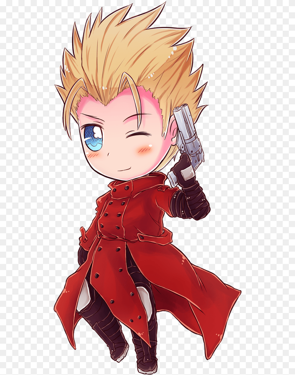 Trigun Chibi, Book, Comics, Publication, Baby Png