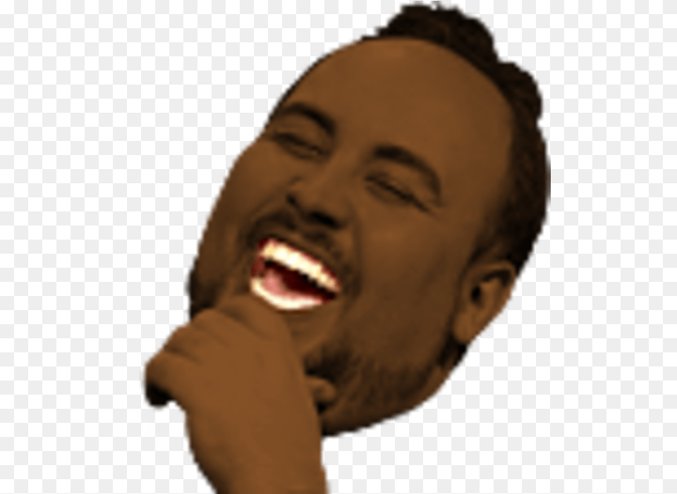 Trihard Emote Zulul Emote, Head, Person, Face, Laughing Free Transparent Png