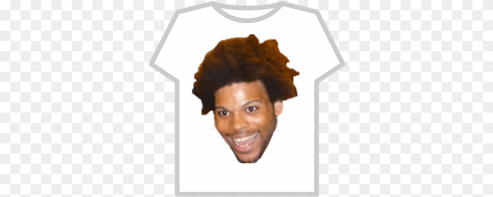 Trihard Roblox Denis T Shirt, Person, Clothing, Face, T-shirt Free Png Download