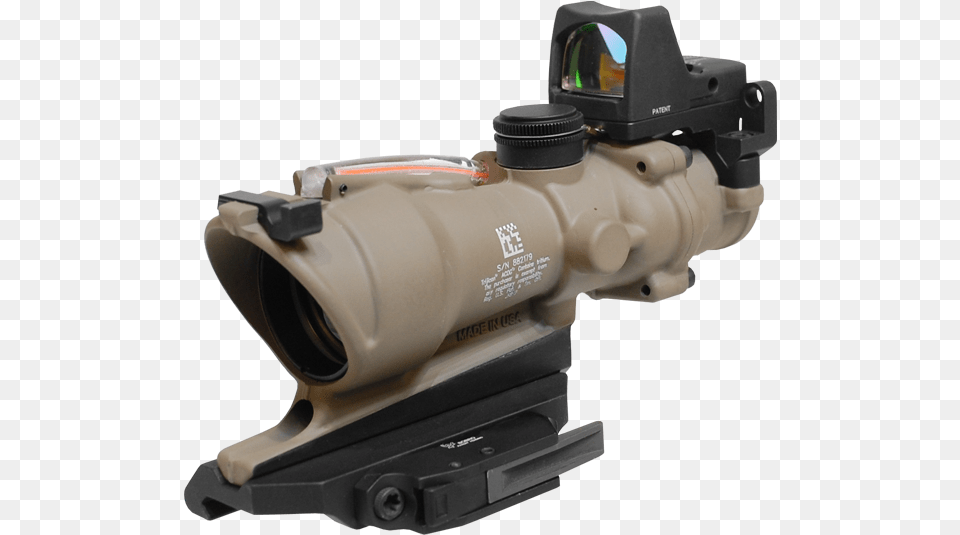 Trijicon Acog 432 Dual Illuminated Red Crosshair Advanced Combat Optical Gunsight Free Transparent Png