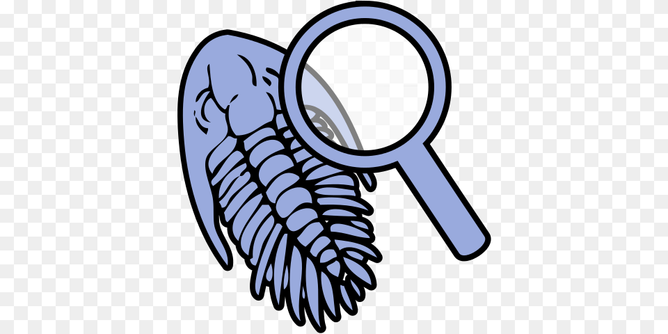 Trilobite Under Magnifying Glass Icon, Smoke Pipe Free Png Download