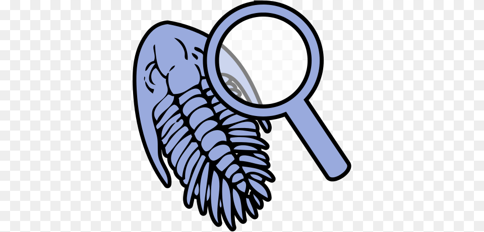 Trilobite Under Magnifying Glass Icon, Smoke Pipe Free Png