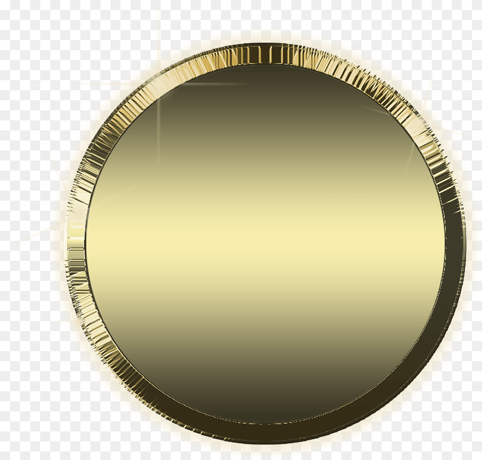 Trim Gold Metallized Circle, Photography Png