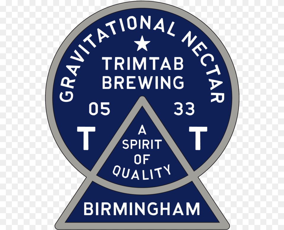 Trim Tab Lyric Lager Beer Label Full Size Birmingham City University, Sign, Symbol, Triangle Free Transparent Png