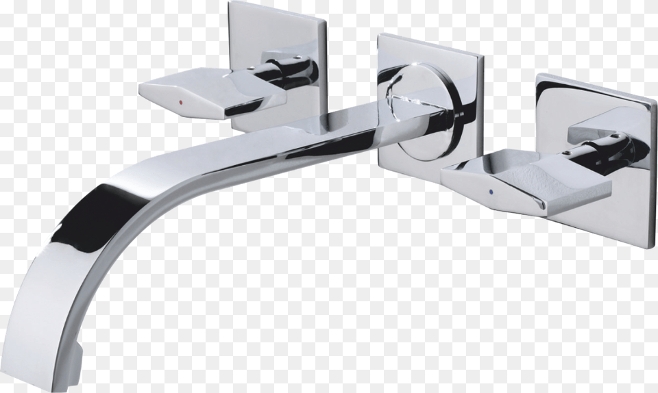 Trim Three Hole Concealed Basin Mixer Wall Mounted Bathroom, Sink, Sink Faucet Free Png