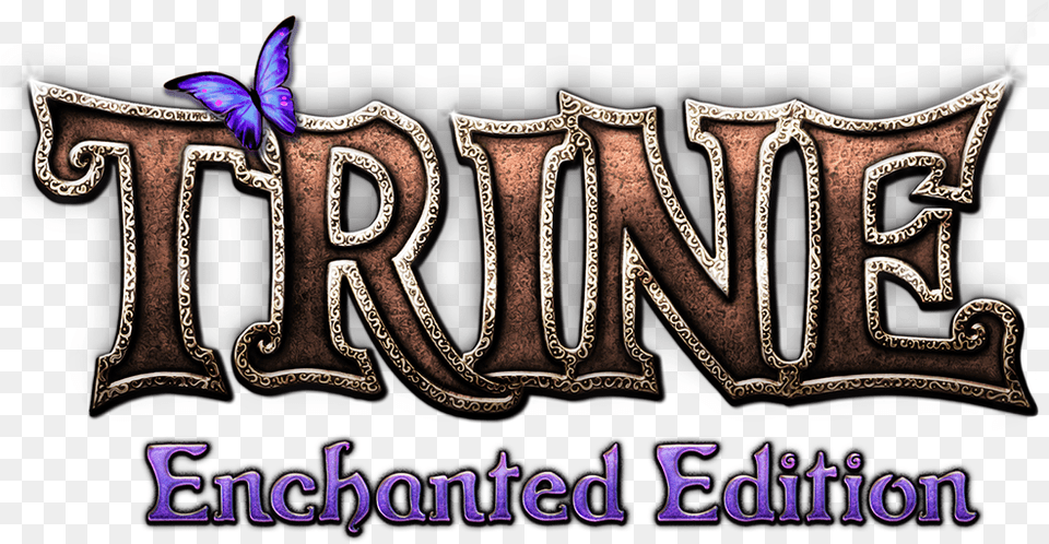 Trine Enchanted Edition Wii U Eshop Review U2013 Seafoam Gaming Trine 2, Purple, Logo Free Png