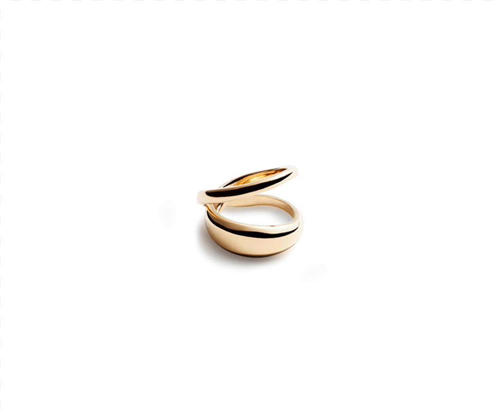 Trine Tuxen Loop Ring Gold Plated Ring, Accessories, Jewelry Free Png