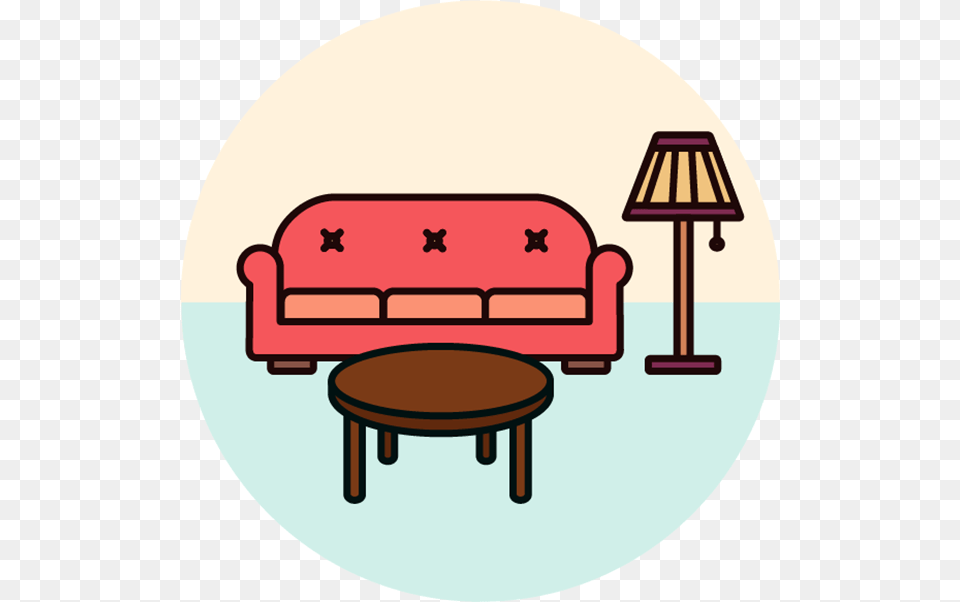 Trinetra, Couch, Furniture, Lamp, Table Lamp Free Png Download