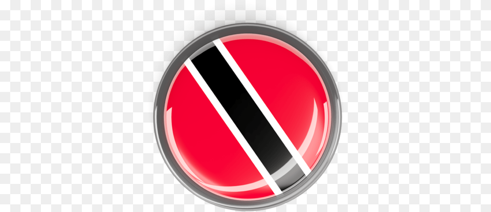 Trinidad And Tobago Flag Circle Trinidad Icon Circle, Sign, Symbol, Disk, Road Sign Png