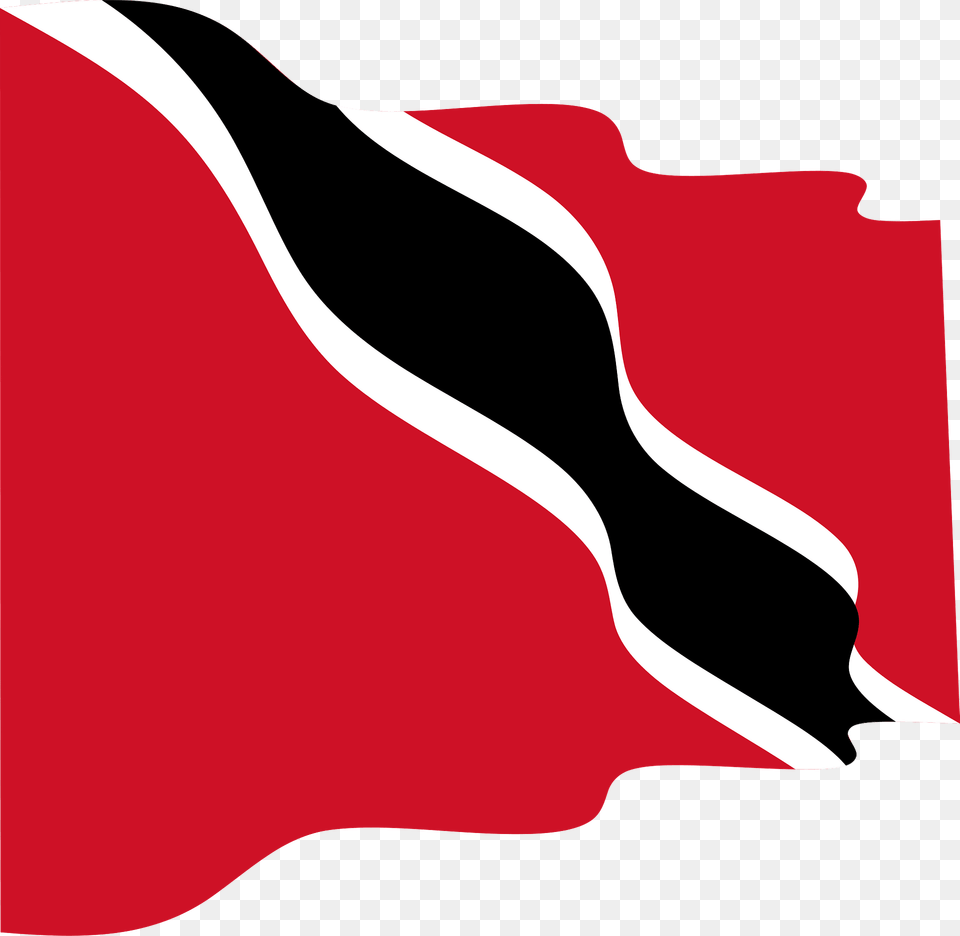 Trinidad And Tobago Wavy Flag Clipart Free Png Download