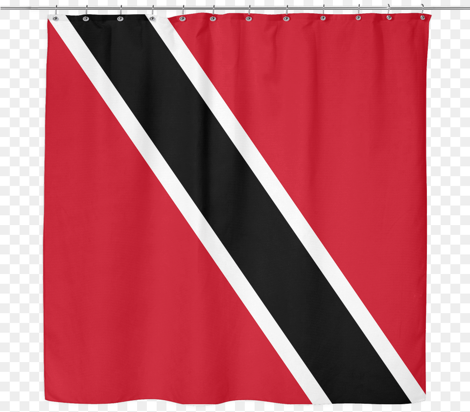 Trinidad Shower Curtain Flag Of Trinidad And Tobago Png