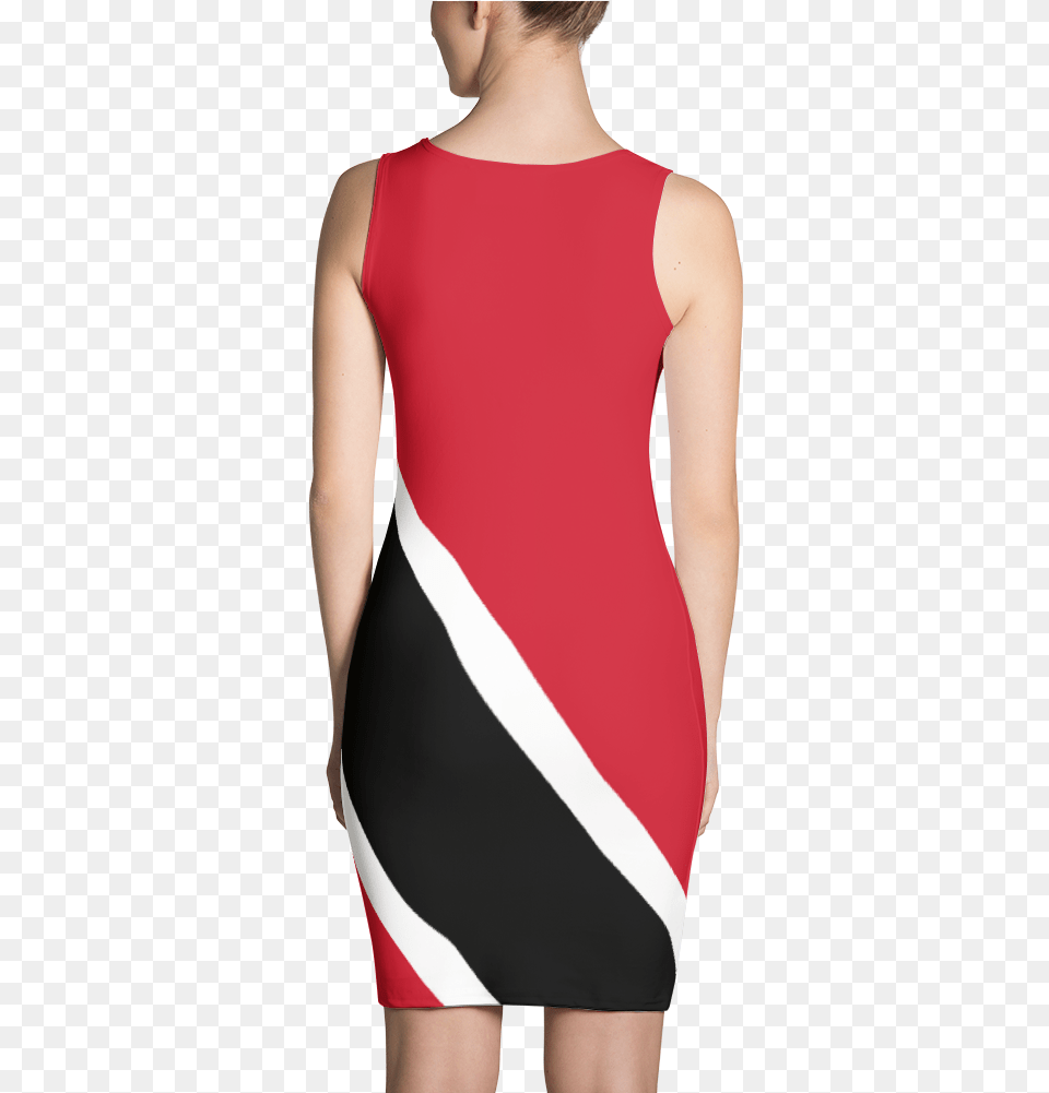 Trinidad Tobago Flag Dress Themagicannex Dress Witch In The Moon Sublimation, Adult, Clothing, Female, Person Free Png