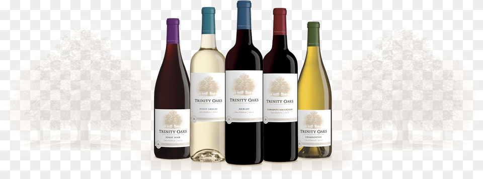 Trinity Oaks Wines Buy A Bottle And Weu0027ll Plant A Tree Wine Bottle, Alcohol, Beverage, Liquor, Wine Bottle Png